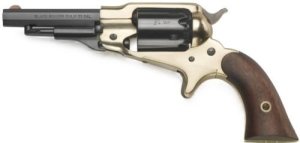 E.M.F. 1863 Remington Brass Pocket .31 Cal 3.5 In Revolver
