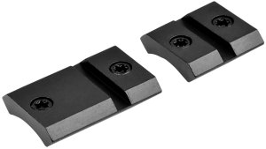 Warne M888875M Weatherby Mark V Maxima Matte Black Steel Base 2-Piece