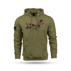 Nine Line Apparel Tactical Wiener Hooded Sweatshirt Olive 2XL