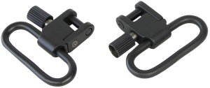 Bulldog BD880 Deluxe Locking Swivel Set 545 Black 1" Steel