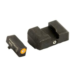 AmeriGlo GL203 i-Dot Sight Set Glock Gen 1-4 Tritium Green/Orange