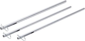 Hornady Lock-N-Load Bullet Tube 40 S&W 10 Aluminum 3 Pack 7/8-14 Thread