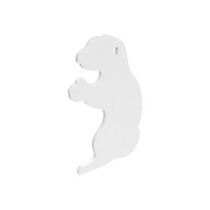 Birchwood Casey BC-47714 AR500 12" Gopher Target 3/8" Steel White Finish