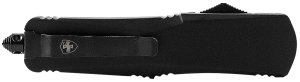 Templar L-BR-33-1 OTF 3.5" Drop Point Knife Black Rubber Handle