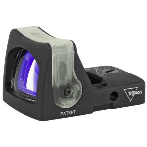 Trijicon RMR RM05G Reflex Sight: 1x Magnification, 9.0 MOA Green Dot, Fiber Optics & Tritium Illumination, Rugged Forged Aluminum