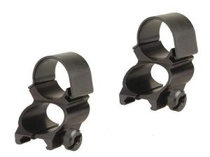 Weaver Detachable See-Thru Scope Rings 1 Extension Black 49510