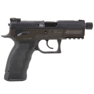 dB&T MK-II 9MM PSTL 4.3" THRD BBL, BLK SA 17RD