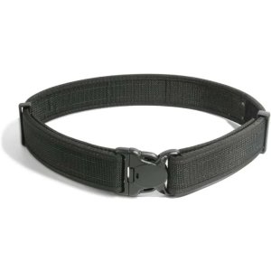 BLACKHAWK 44B4LGBK Reinforced 2" Duty Belt, Large, Hook & Loop, Black