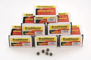 Traditions A1647 Revolver 44 Cal Lead Ball .451 Dia 140 gr 100