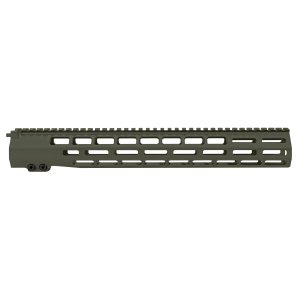 Grey Ghost Precision GGP30815HGOD Handguard, MLOK, 15", OD Green, AR-10