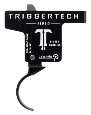TRIGGERTECH K84SBB25NNK Single-Stage 2.5-5lb Curved Black PVD