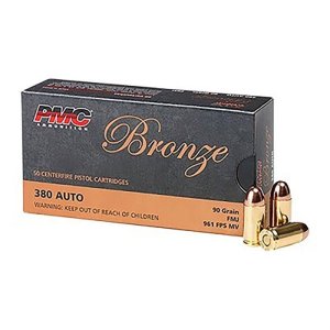 PMC .380 Auto 90gr FMJ Ammo 300 Rounds Battle Pack