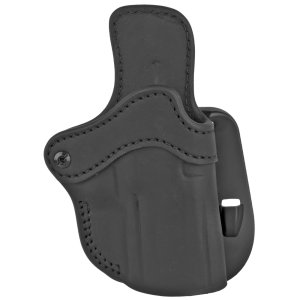 1791 Gunleather OR-PDH-2.4S-SBL-R Optic-Ready Paddle Holster Stealth Black