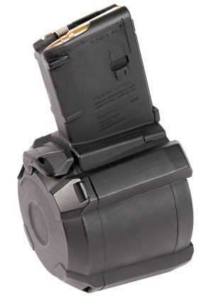 Magpul PMAG D-60 Drum Magazine 5.56mm 60-Round - MAG576-BLK