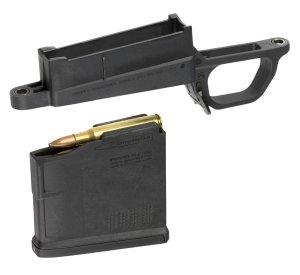 Magpul MAG489-BLK Magazine Well Black for Hunter 700 Long Action