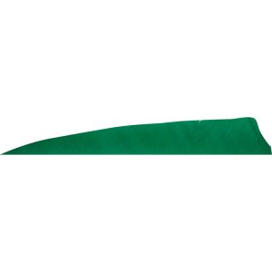 Gateway 400LSSGN-50 Shield Cut Feathers Green 4in LW 50pk 2.76 Grains