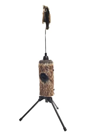 Mojo Outdoors Fuzzy Critter Predator Decoy Brown with Tripod
