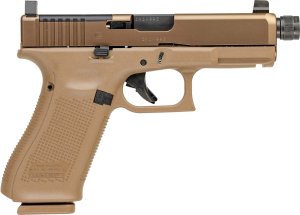 Glock 19XV 9MM LUGER 17 Frame & 19 Slide/ MOS/ Davidsons Exclusive (1) 17+1 & (2) 19+1 4.52 Coyote