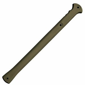 Cold Steel CS90PTHG Trench Hawk 3.5" 1055 Carbon Steel OD Green Handle