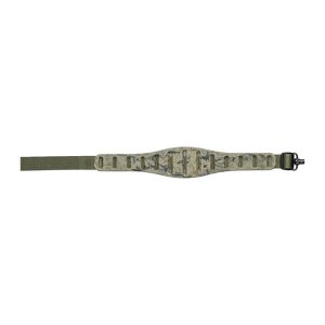 Quake 53016-9 Rifle Sling Camo Non-Slip Pad QD Flush Cup Swivels 243