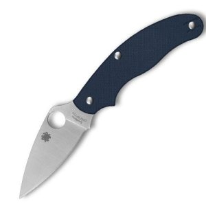 Spyderco UK Penknife C94GPCBL Cobalt Blue G-10 CPM SPY27