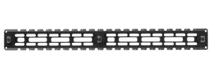 UTG TLUMA04 M-LOK Arca Rail 9 Slot 14.2 In 7075-T6 Aluminum Black