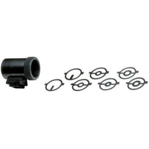 Lyman 20 MJT Globe Front Sight 7/8 in Diameter Steel 3/8 in Dovetail