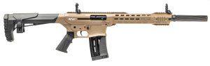 GForce GF25DFDE 12 Gauge Shotgun 5+1 FDE 18.5" Spiral Fluted Barrel