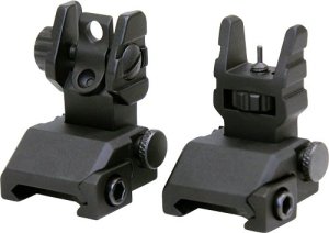 Guntec USA GT-RAPS Rapid Acquisition Precision Sight Set, Black