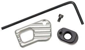 Battle Arms Development BAD-EMMR-L-C Magazine Release Large Anodized Clear