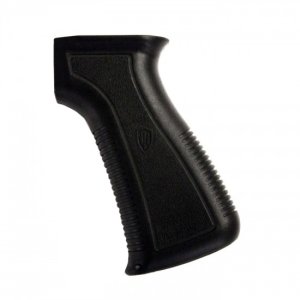 Archangel Opfor AA121 AK-Series Black Pistol Grip - Ergonomic, Carbon-Fiber Polymer, Grooved Straps, Storage Compartment