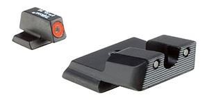 Trijicon SA139C600722 HD Night Sight Set - S&W M&P Shield, SD9 VE, SD40 VE - Green Tritium, Orange Front, Black Rear