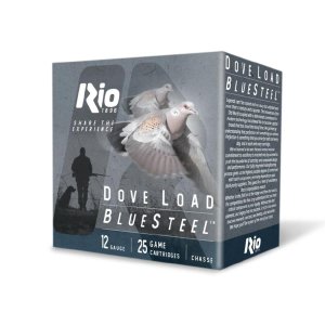 Rio Outdoors Bluesteel Dove 12ga 2.75In 1-1/8oz #6 1350fps 25ct