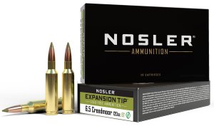 Nosler E-Tip 6.5 Creedmoor 120 Grain Lead-Free 20 Rounds 40398