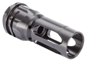 Gemtech ETM 5.56 NATO Flash Hider 2.37" Black 1/2-28 Mount - Enhanced Suppressor Alignment