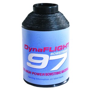 BCY DynaFlight 97 Bowstring Material - Black, 1/4 lb