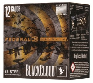 Federal Premium Black Cloud 12 Gauge 3 In 1.25 oz BB 25 Rounds PWBX142BB
