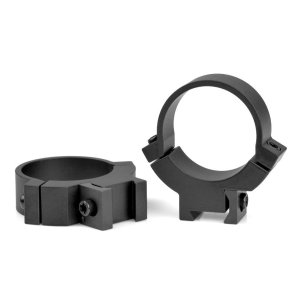 Warne 731M .22 Rimfire 30mm Medium Steel Rings - Matte Finish