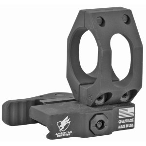 American Defense AD-68-L-STD Quick Detach Mount, Low, Black, 30mm Tube