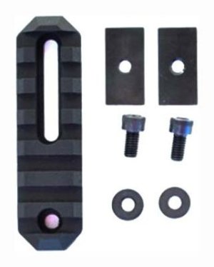 GrovTec GTSW259 AR-15 Forearm Picatinny Rail Adapter Aluminum Black