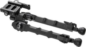 Accu-Tac SR-5 G2 Bipod Black Quick Detach Arca Swiss Rail