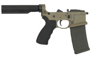 Franklin Armory 0020009BLK Multi-Cal Black AR Lower