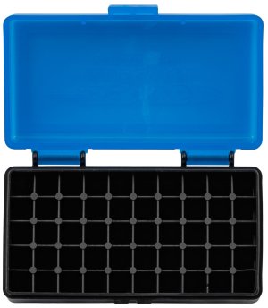 Berry's Ammo Box #401 - .380 cal/9mm 50/rd Blue/Black