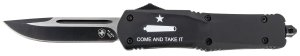 Templar LCATI331 Gen II OTF Knife 3.5" 440C Blade Black Handle