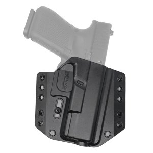 Bravo Concealment BC10-1001 OWB Holster, Glock 19/23, Right Hand, Black