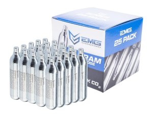SOFTAIR EMG 13975 12 Gram CO2 Cartridges 25 Count
