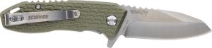 Schrade 1159317 Tenacity: Compact Folder with Modified Drop Point AUS-10A SS Blade, Aluminum Handle, Liner Lock, Ultra Glide Technology