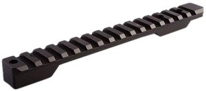 Talley PL0252702 Black Anodized Winchester 70 Long Action Picatinny Rail