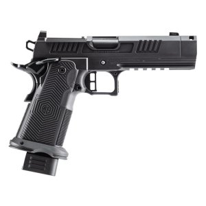 AF1911-ROMULUS 9MM 10Rd Magazine (5) 4.25 MOS Optic Cut Press In Compensated Ramped Bull Barrel DLC BLK