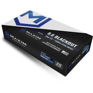 Maxim SBA Short Barrel Ammunition 8.6 Blackout 235